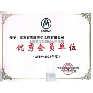 中國農業機械流通協會優秀會員單位